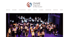 Desktop Screenshot of chimemusic.org